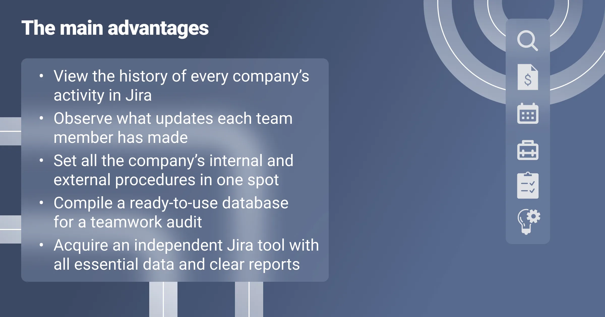 Issue History for Jira advantages