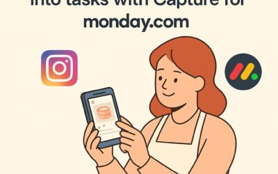 Turn Instagram messages into tasks with Capture for monday.com
